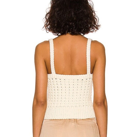 NWT A.L.C. Hadley Cream Sweater Tank - Sz L - Picture 2 of 9